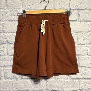 Jax and Lennon Brown Women's Shorts XS
